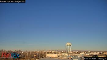Weather camera view of Borger ISD.