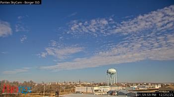 Weather camera view of Borger ISD.