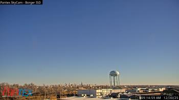 Weather camera view of Borger ISD.