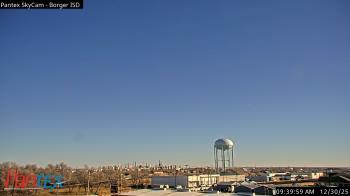 Weather camera view of Borger ISD.