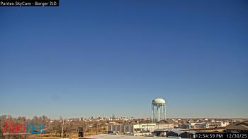 Weather camera view of Borger ISD.
