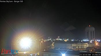 Weather camera view of Borger ISD.