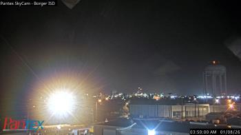 Weather camera view of Borger ISD.