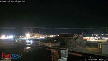 Weather camera view of Borger ISD.