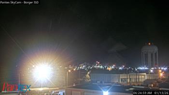Weather camera view of Borger ISD.