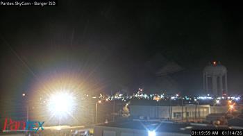 Weather camera view of Borger ISD.