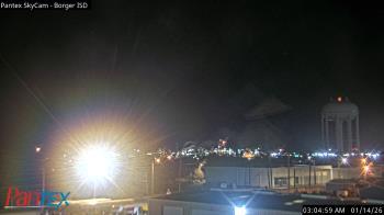 Weather camera view of Borger ISD.