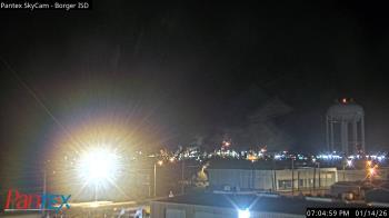 Weather camera view of Borger ISD.