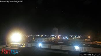 Weather camera view of Borger ISD.