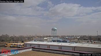 Weather camera view of Borger ISD.