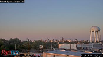 Weather camera view of Borger ISD.