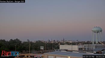 Weather camera view of Borger ISD.