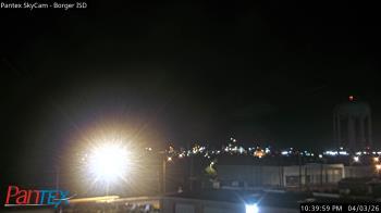 Weather camera view of Borger ISD.
