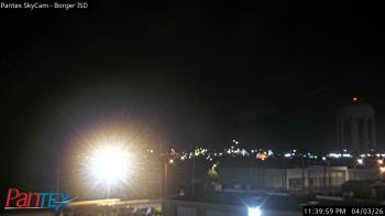 Weather camera view of Borger ISD.