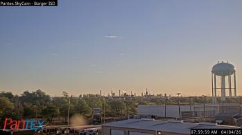 Weather camera view of Borger ISD.