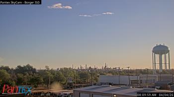 Weather camera view of Borger ISD.