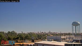 Weather camera view of Borger ISD.