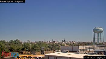 Weather camera view of Borger ISD.