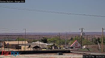 Weather camera view of Borger ISD.