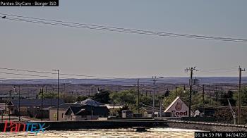 Weather camera view of Borger ISD.