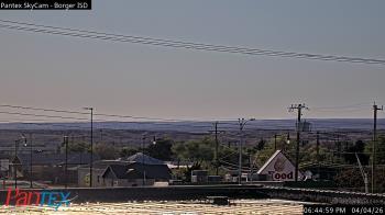 Weather camera view of Borger ISD.