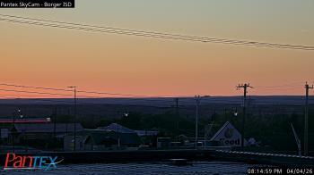 Weather camera view of Borger ISD.