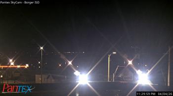 Weather camera view of Borger ISD.