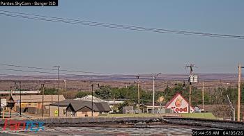 Weather camera view of Borger ISD.