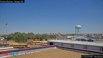 Weather camera view of Borger ISD.