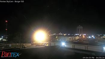 Weather camera view of Borger ISD.