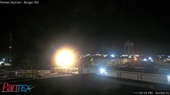 Weather camera view of Borger ISD.