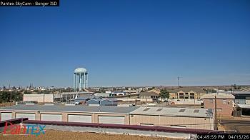 Weather camera view of Borger ISD.