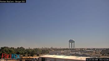 Weather camera view of Borger ISD.
