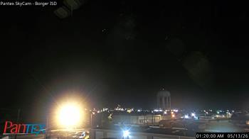Weather camera view of Borger ISD.