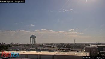 Weather camera view of Borger ISD.