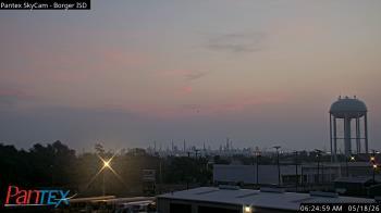 Weather camera view of Borger ISD.