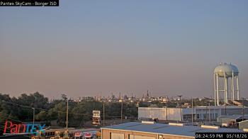 Weather camera view of Borger ISD.