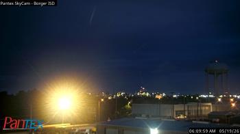 Weather camera view of Borger ISD.