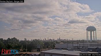Weather camera view of Borger ISD.