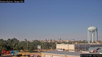 Weather camera view of Borger ISD.