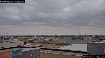Weather camera view of Borger ISD.