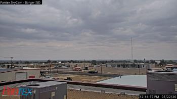 Weather camera view of Borger ISD.
