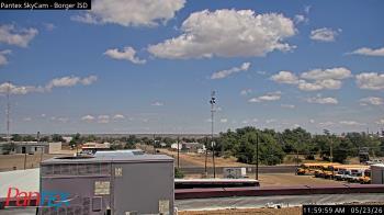 Weather camera view of Borger ISD.