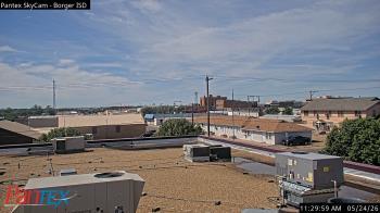 Weather camera view of Borger ISD.