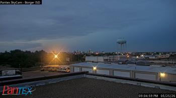 Weather camera view of Borger ISD.