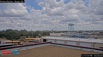 Weather camera view of Borger ISD.