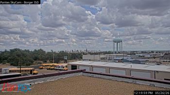 Weather camera view of Borger ISD.