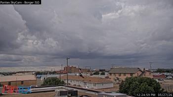 Weather camera view of Borger ISD.