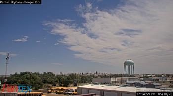 Weather camera view of Borger ISD.