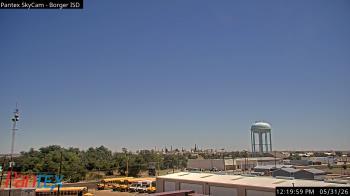 Weather camera view of Borger ISD.